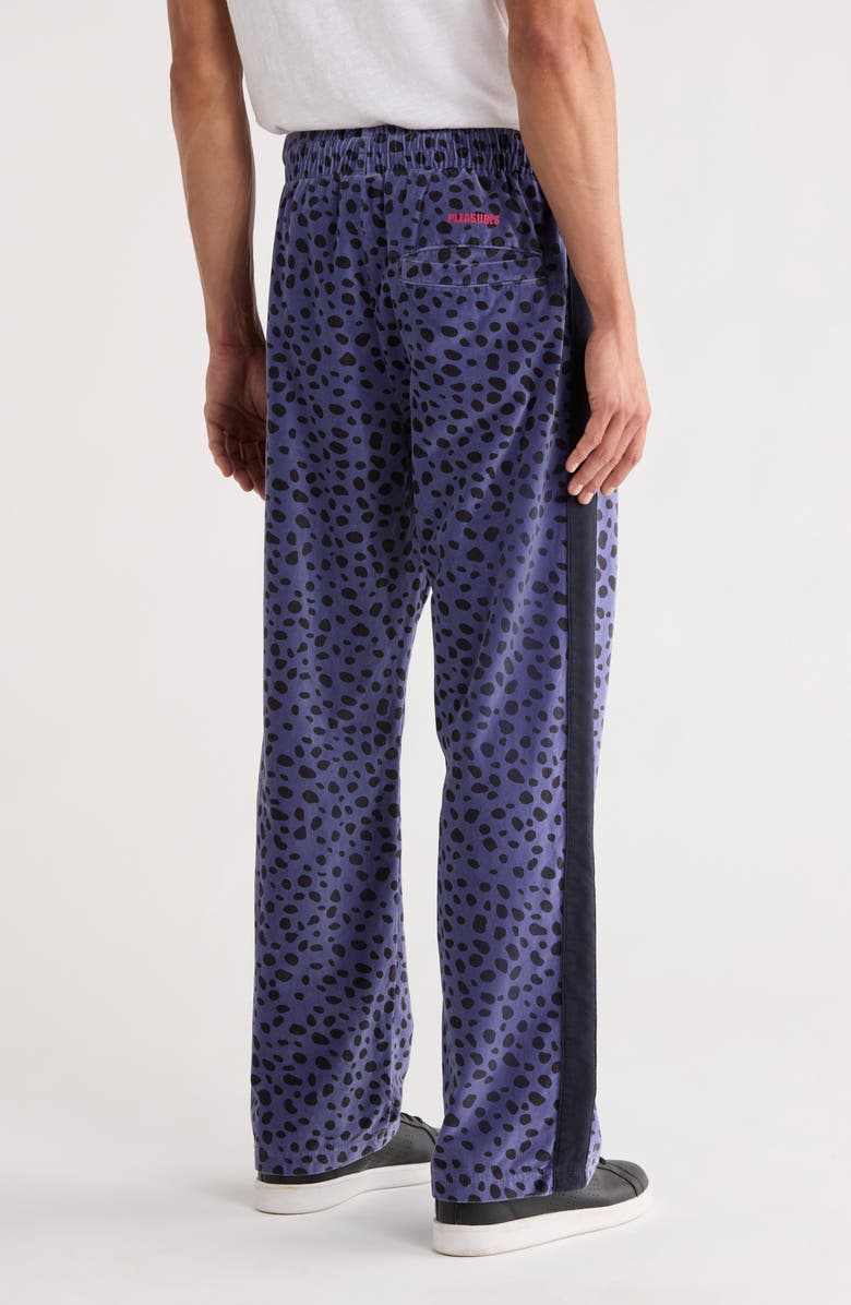 PLEASURES Ozone Velour Track Pants, Alternate, color, Blue
