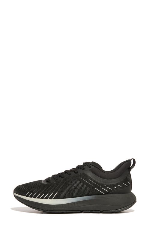 Fitflop Ff Runner Mesh Sneaker In Black