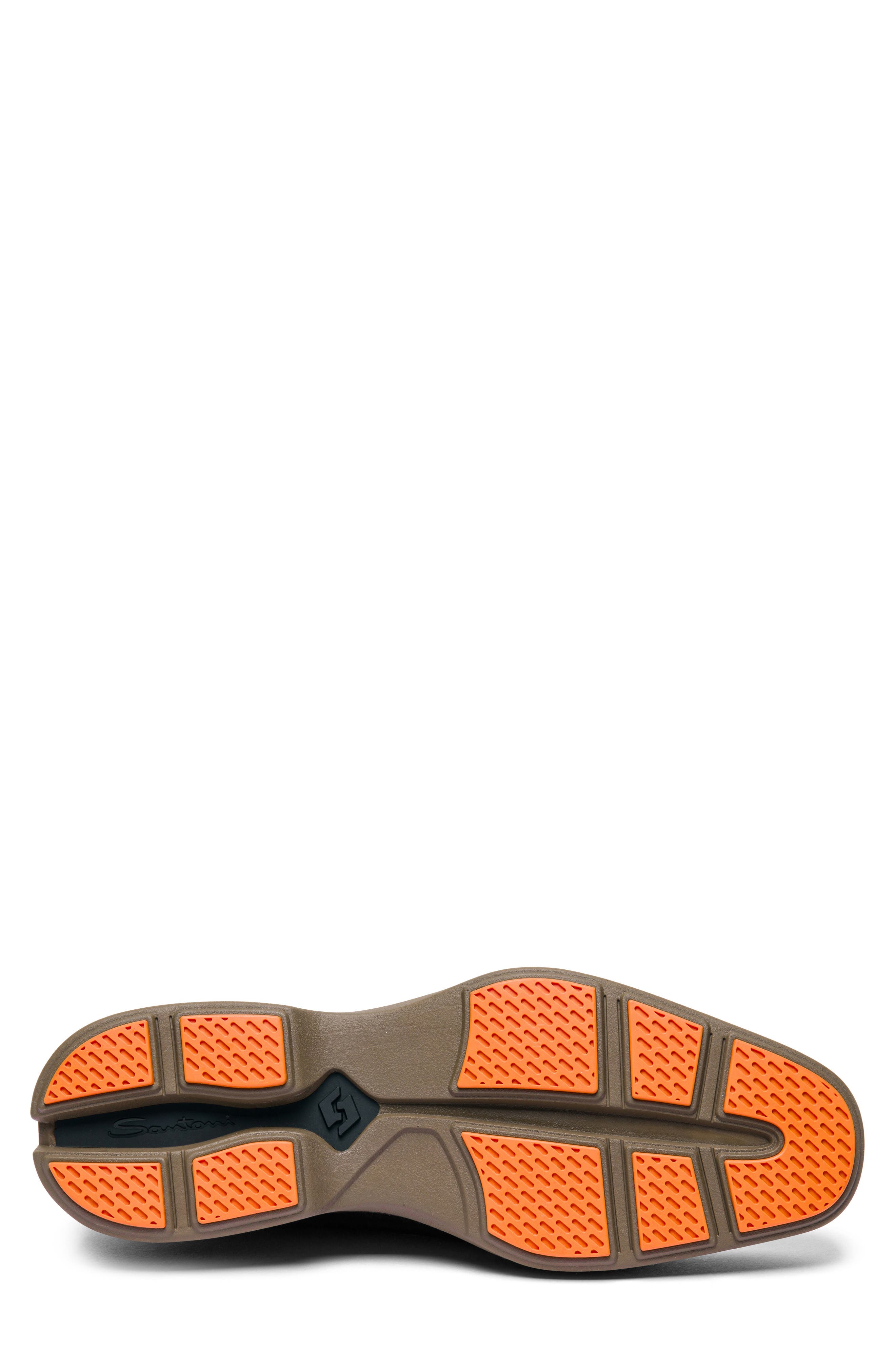 Santoni Easy Oxford, Alternate, color, Dark Brown