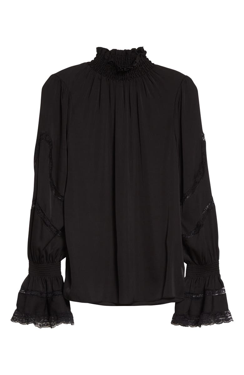 KOBI HALPERIN Elsie Stretch Silk Blouse, Alternate, color, 