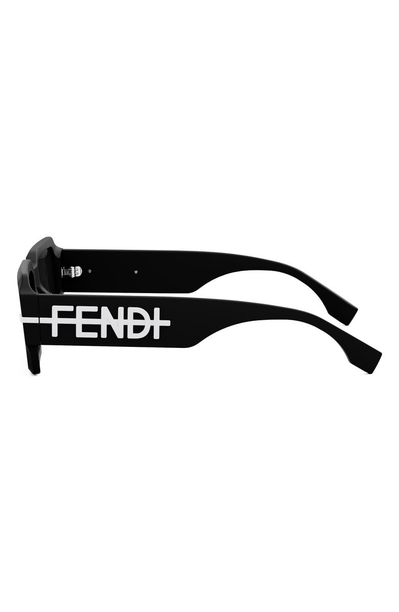 Fendi 'Fendigraphy 52mm Geometric Sunglasses, Alternate, color, 