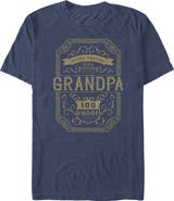 Lost Gods Men's Lost Gods 100 Proof Grandpa Graphic T-Shirt