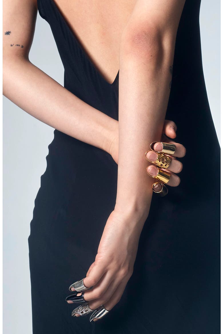 Helmet Ring, Alternate, color, GOLD