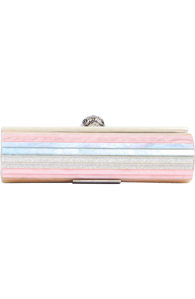 Kurt Geiger London Party Eagle Clutch, Alternate, color, Blue/ Pal.c