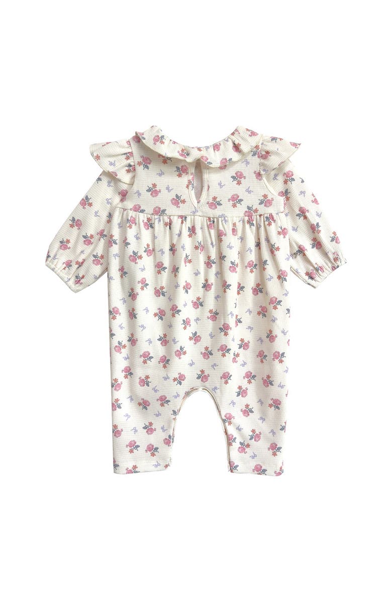 Mabel + Honey Mia Romper, Alternate, color, Purple