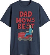 King of the Hill Men's King of the Hill This Dad Mows Best  Graphic T-Shirt