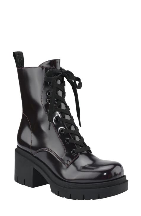 Guess black lace up boots online