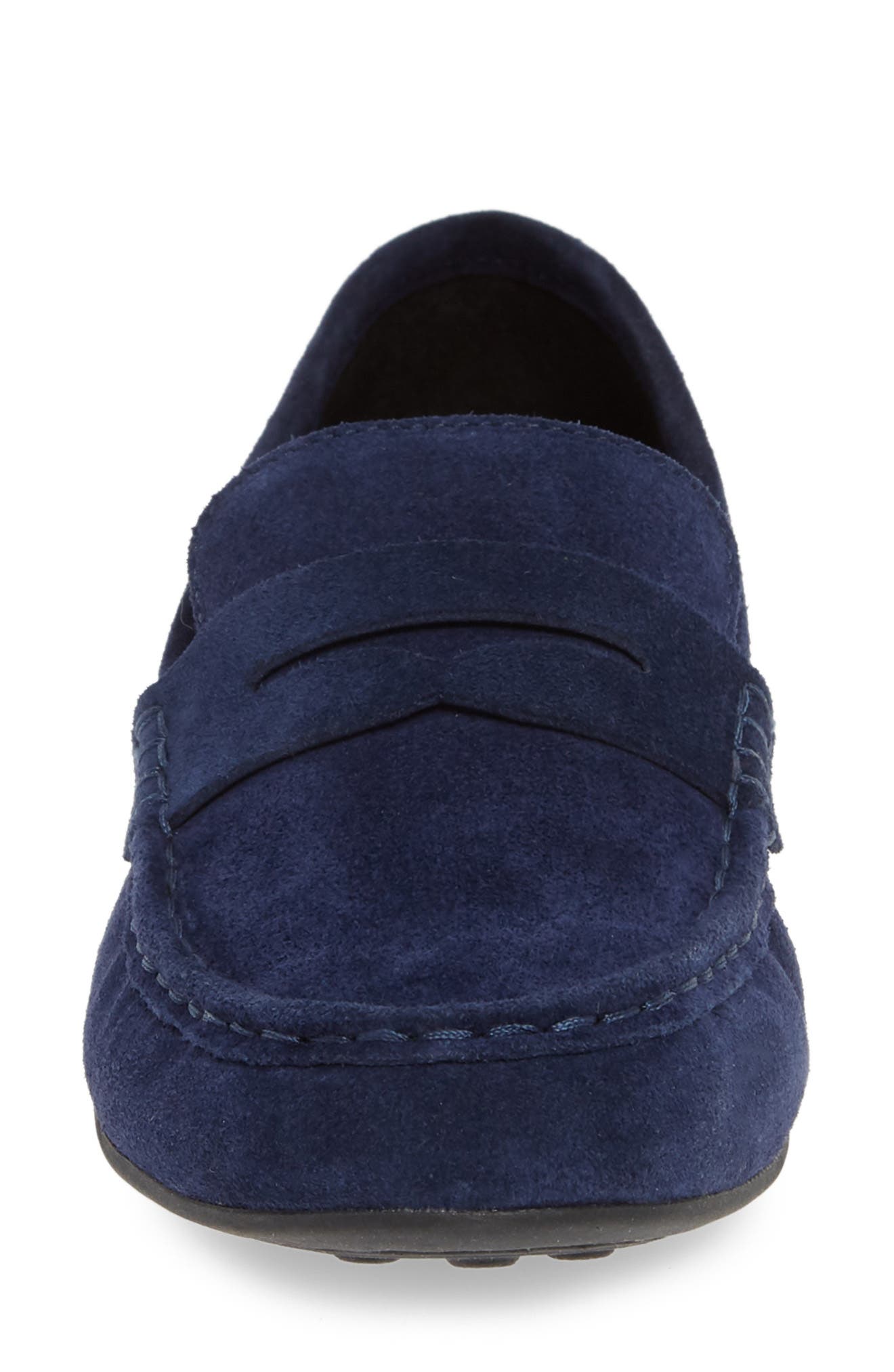 Barnstable Loafer, Alternate, color, NAVY SUEDE