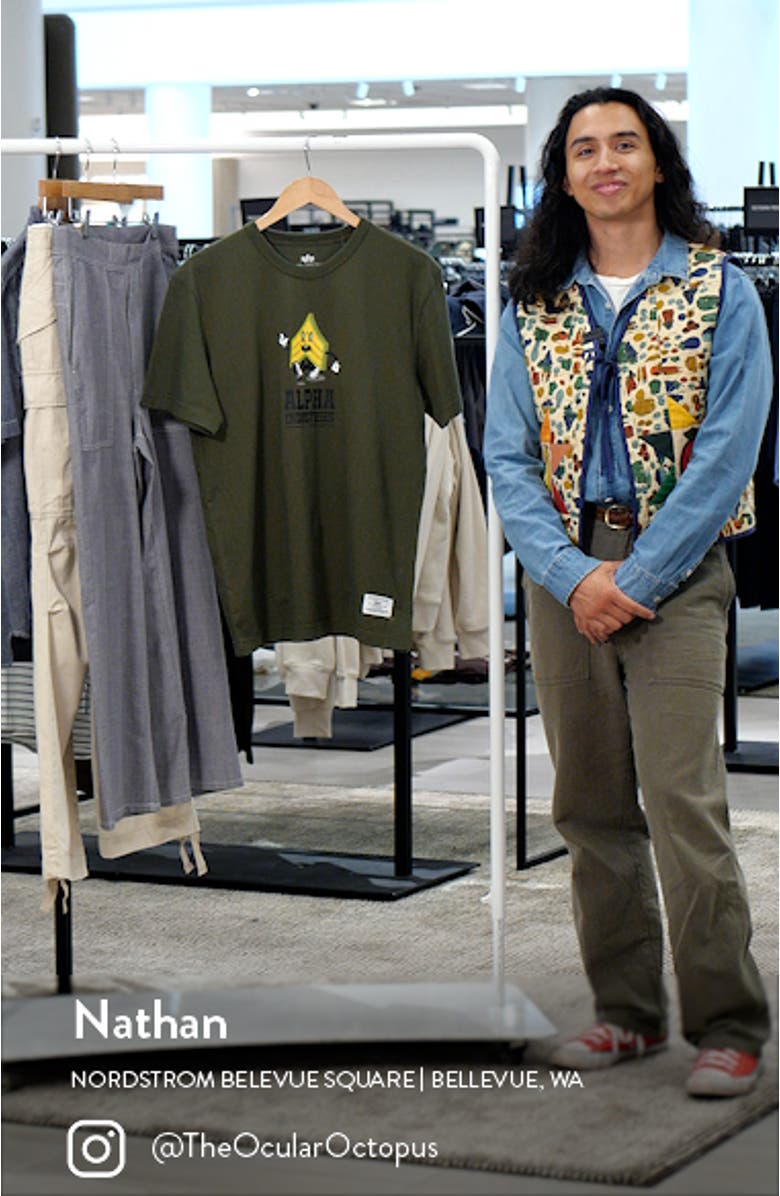 Badge Logo Graphic T-Shirt, sales video thumbnail