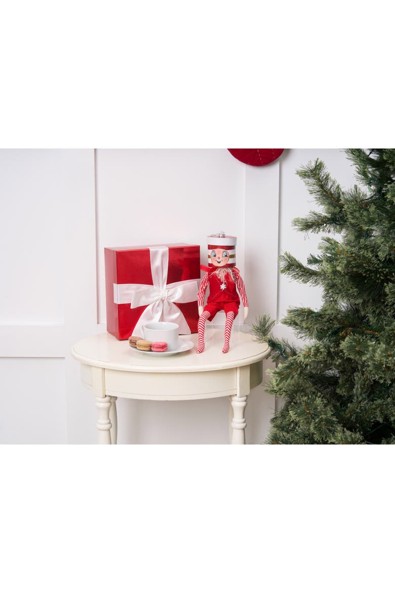 Micah Joe Spencer Gathered Traditions Figurine, Alternate, color, Red