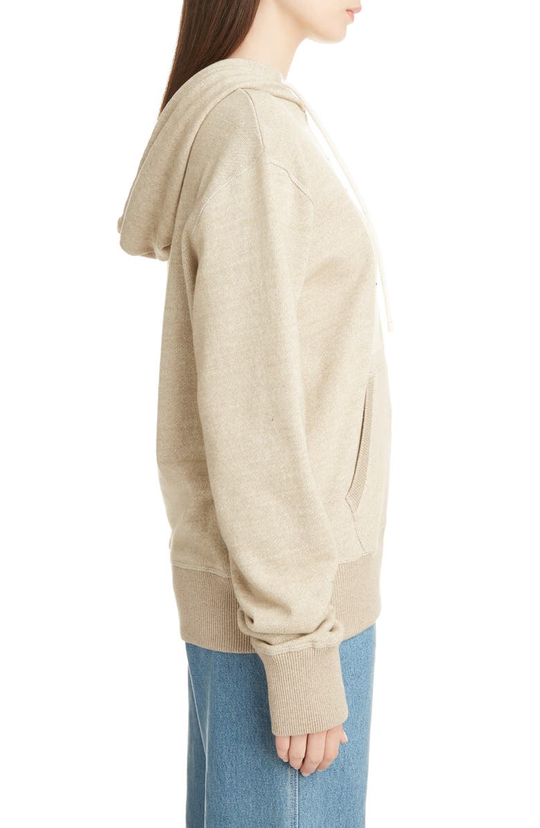 Loewe Botanical Print Knit Hoodie, Alternate, color, 