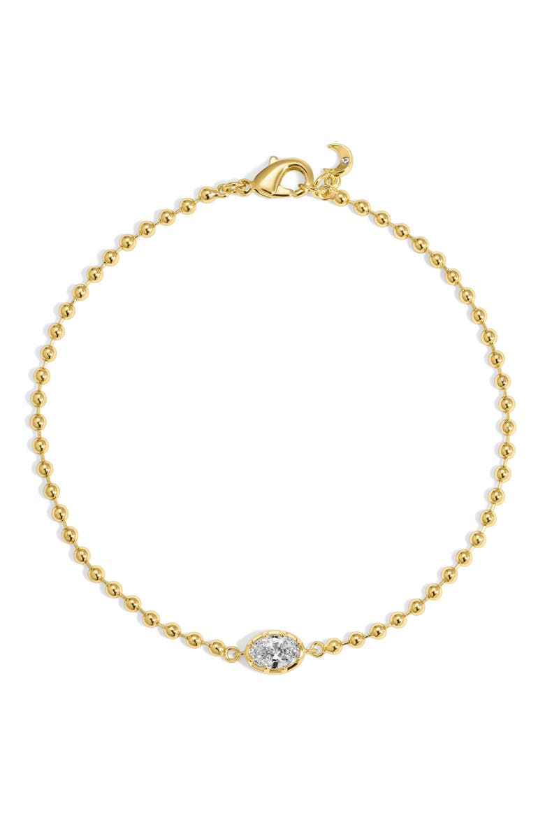 Mini Cleo Bracelet, Main, color, GOLD