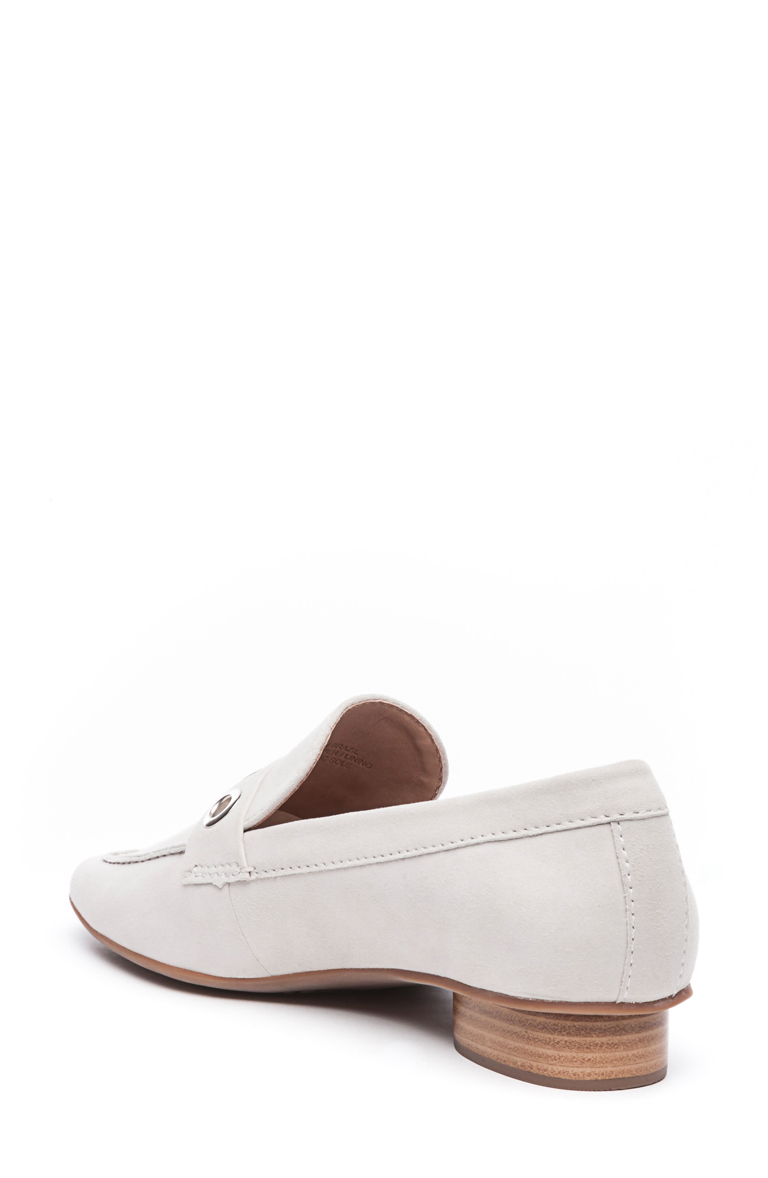 Bernardo Jaden Loafer, Alternate, color, GRANITE SUEDE
