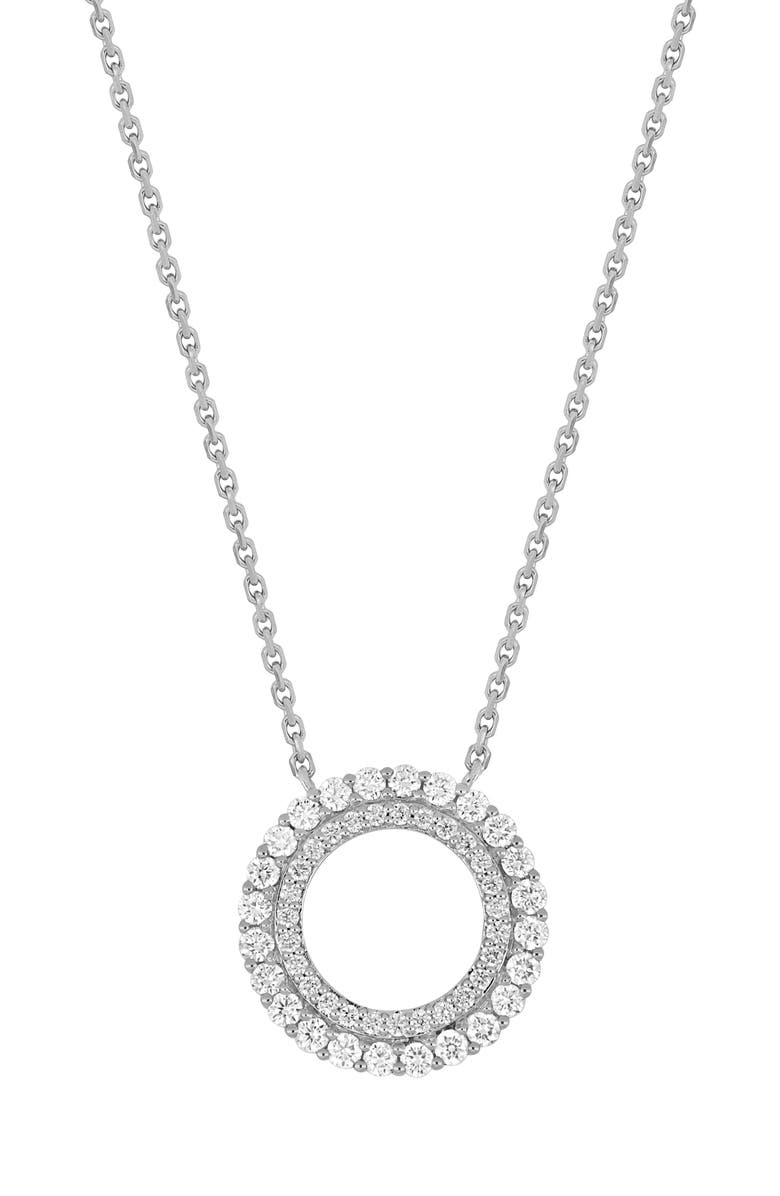 Bony Levy Circle of Life Diamond Pendant Necklace, Main, color, 18K White Gold
