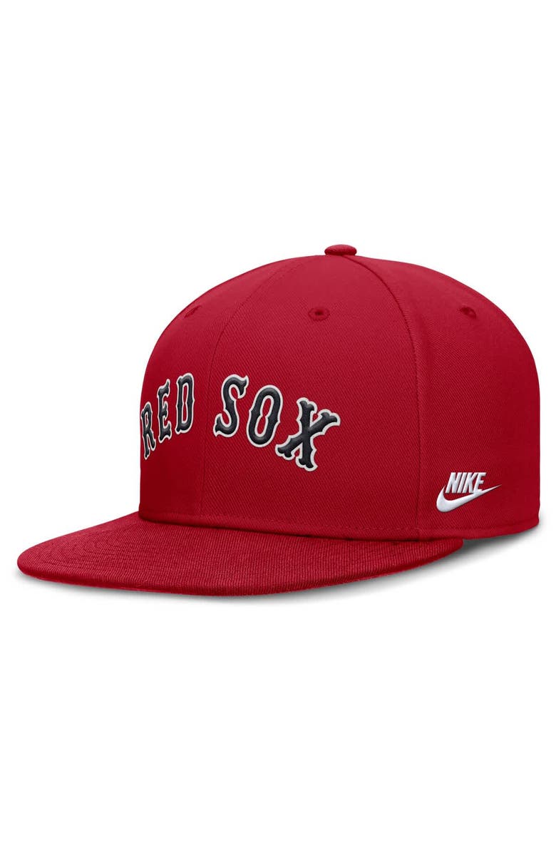 Nike Men's Nike Red Boston Red Sox Cooperstown True Performance Fitted Hat, Alternate, color, 