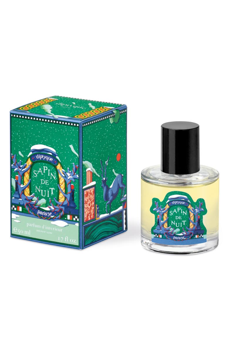 Diptyque Moonlit Fir Room Spray, Main, color, 