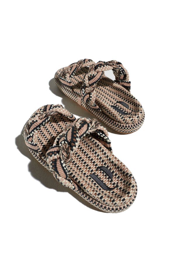 Amambaih Daniela Bio Sandals, Alternate, color, Sand