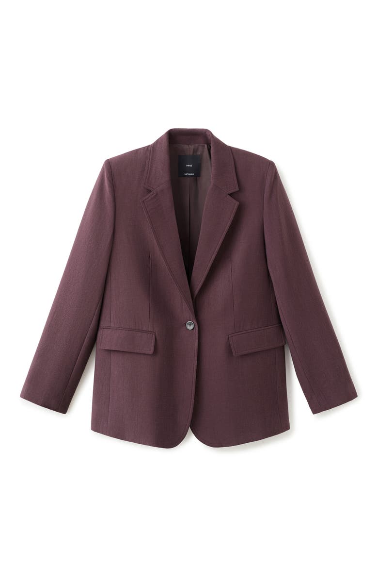 Suit Blazer, Alternate, color, PURPLE