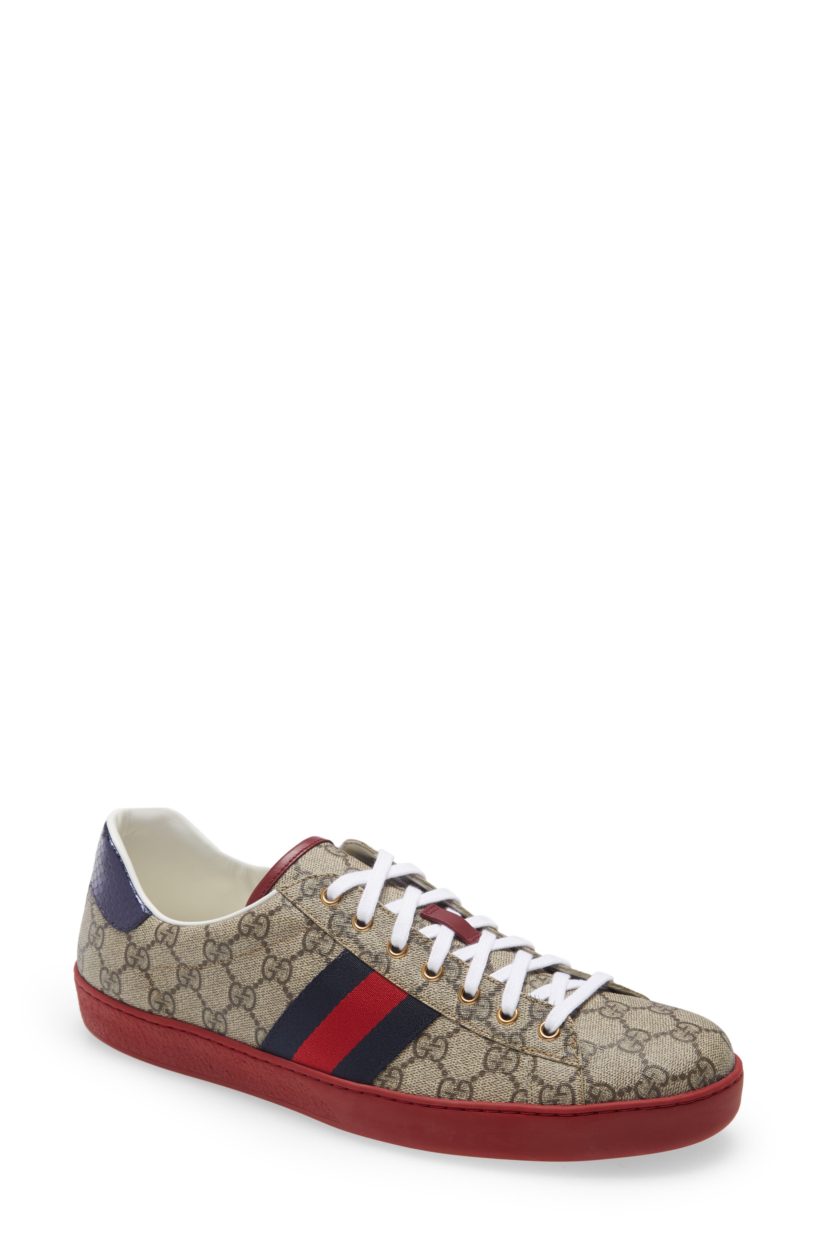 New Ace GG Supreme Low Top Sneaker (Men) | Nordstrom