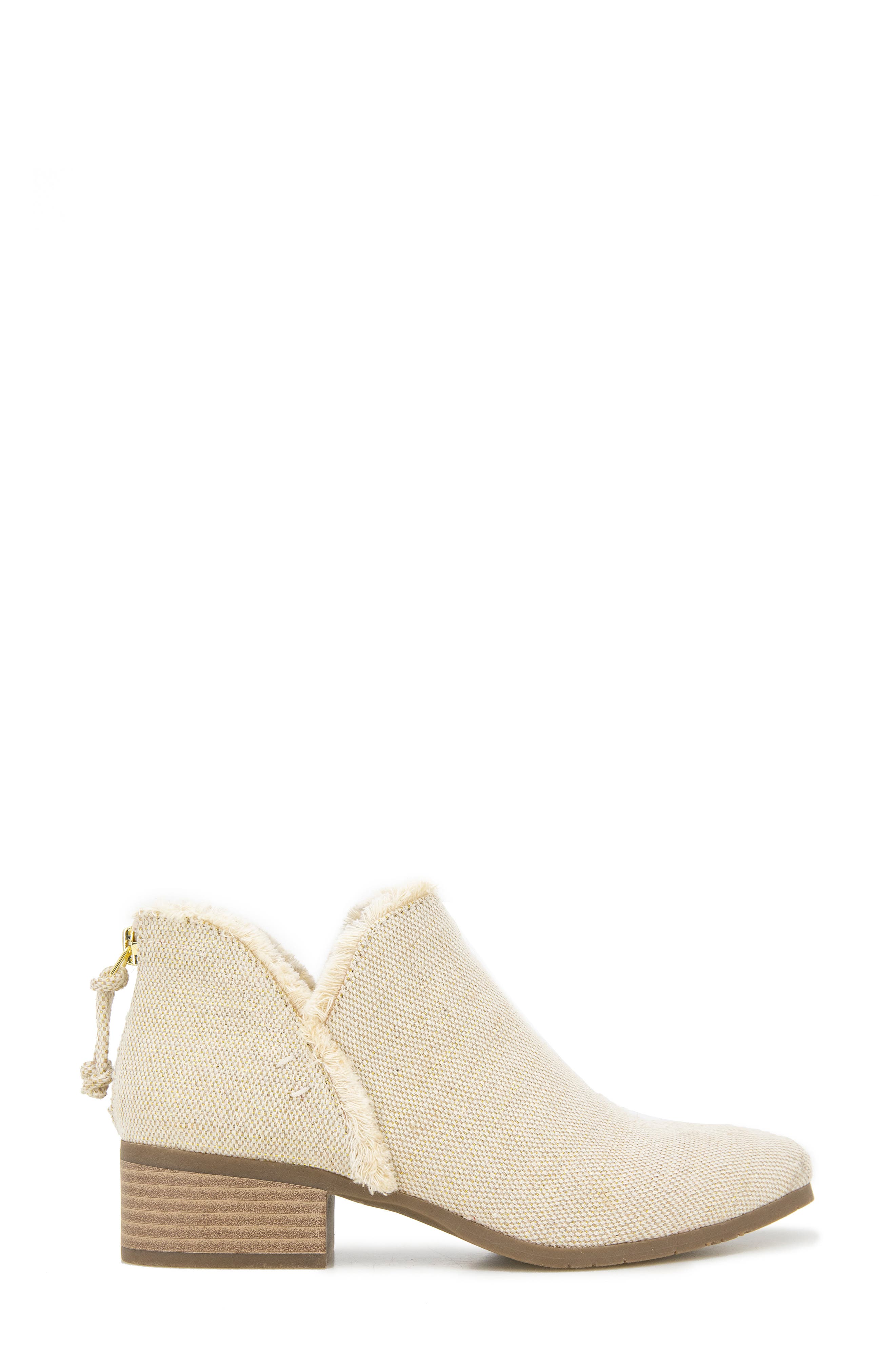 Side Skip Bootie, Alternate, color, SOFT GOLD/NATURAL