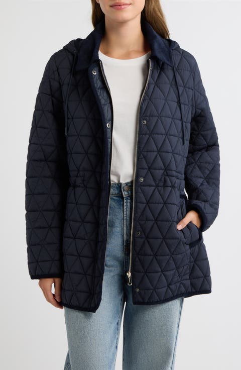 Quilted Hooded Jacket