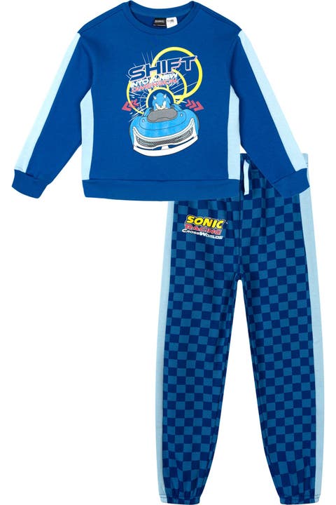 Sonic the Hedgehog Racing Fleece Sweatshirt and Pants Set