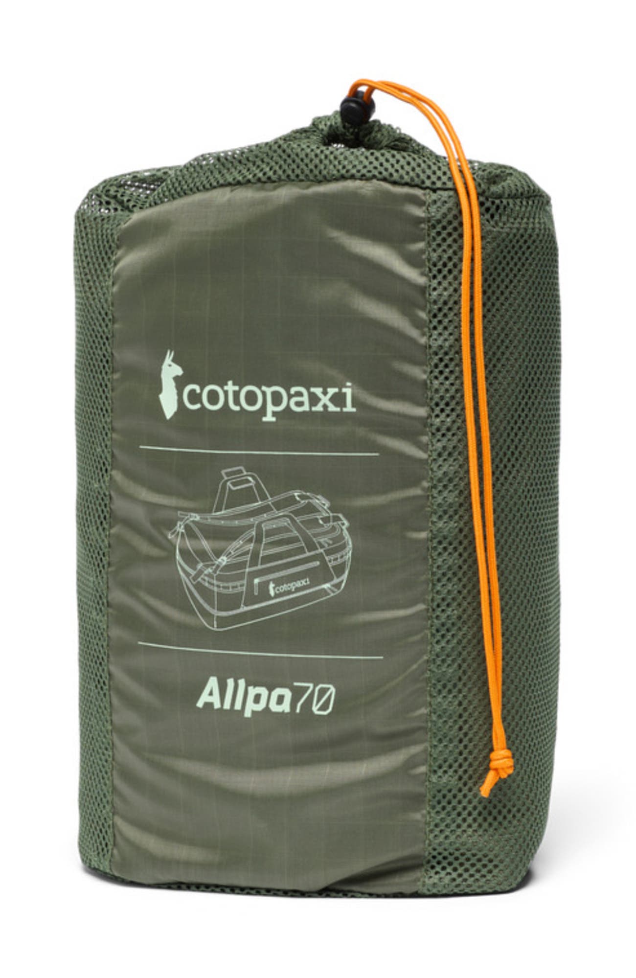 Allpa Getaway 70L Duffel, Alternate, color, Bronze