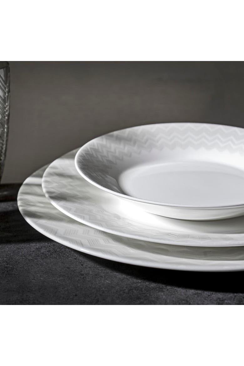 Bread And Butter Plate 2 Pcs. Set, Alternate, color, White