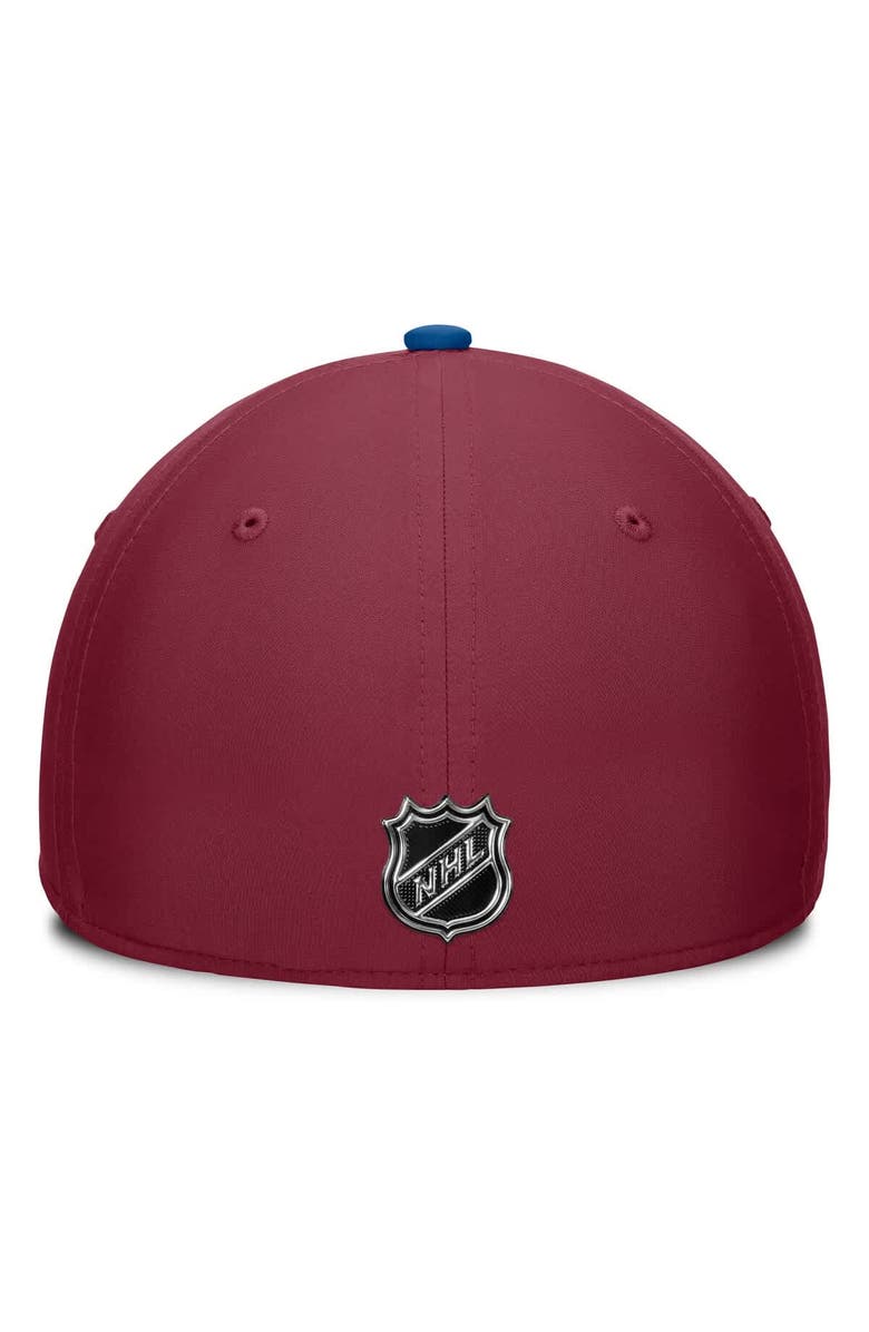 FANATICS Men's Fanatics Burgundy/Blue Colorado Avalanche Authentic Pro Rink Flex Hat, Alternate, color, 