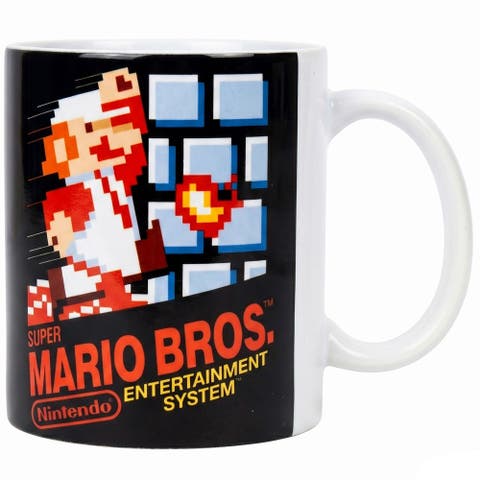 11 oz Super Mario Bros NES Cover Ceramic Mug