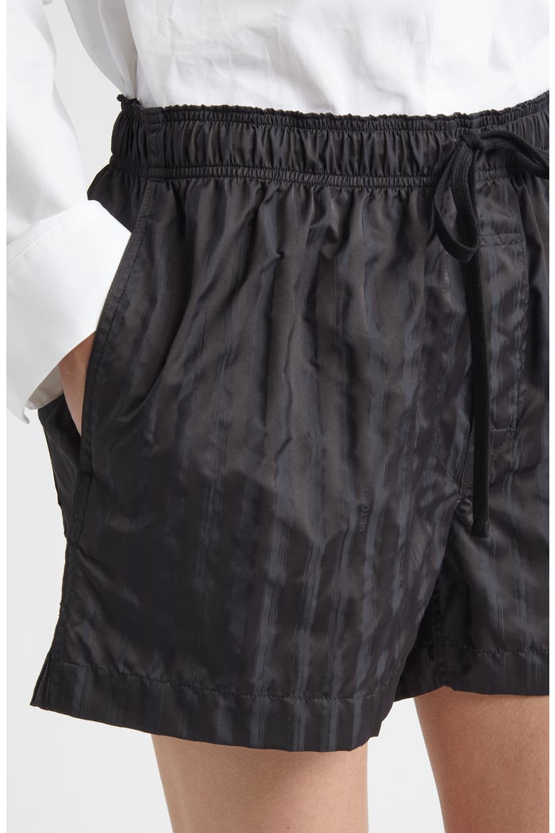 Rain Stripe Swim Shorts, Alternate, color, BLACK RAIN STRIPE