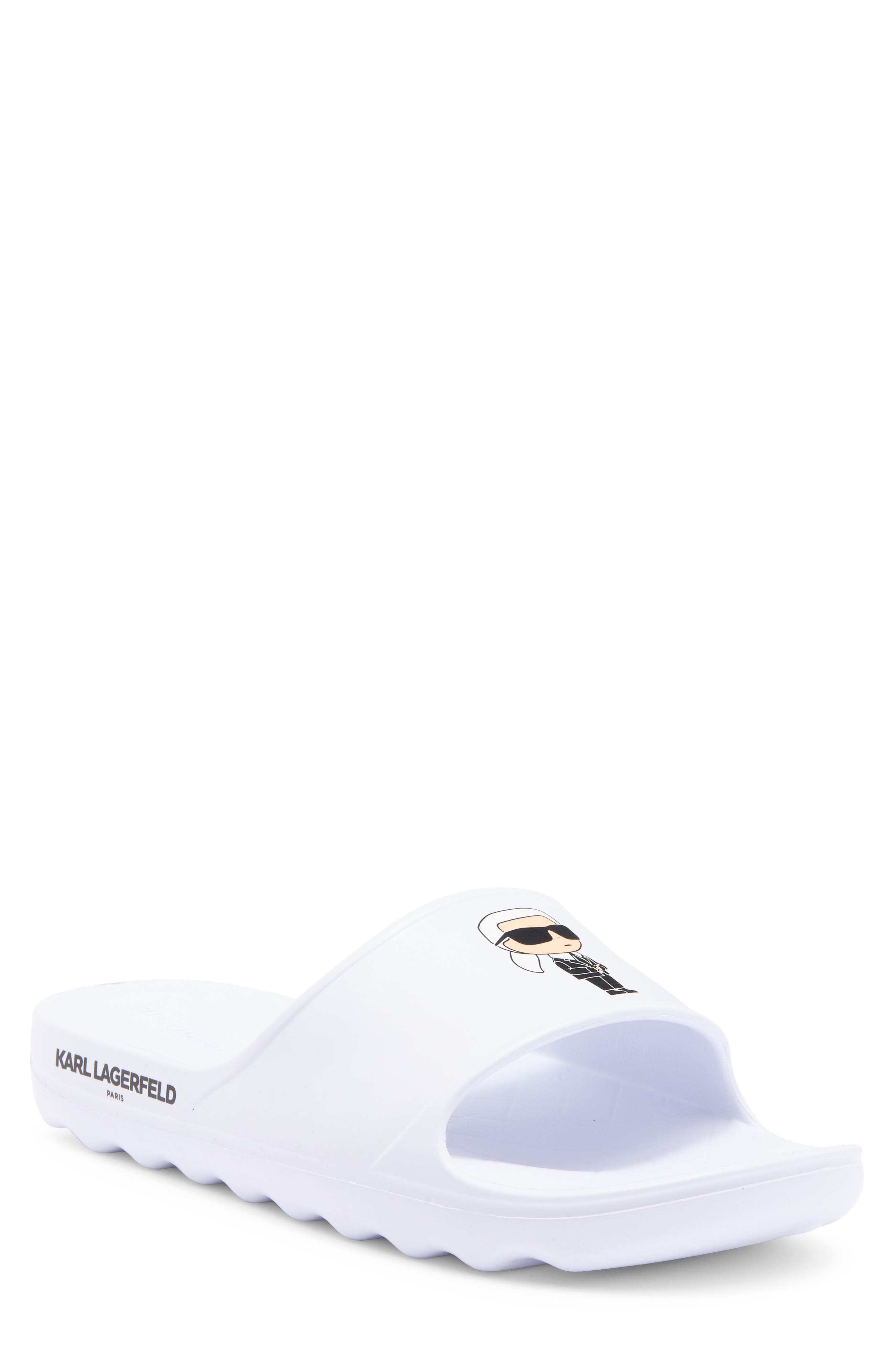 KARL LAGERFELD PARIS Karl Body Pool Slide Sandal (Men) | Nordstromrack
