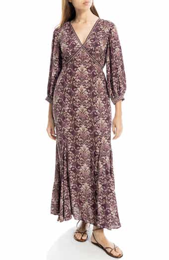 MAX STUDIO Empire Waist Maxi Dress