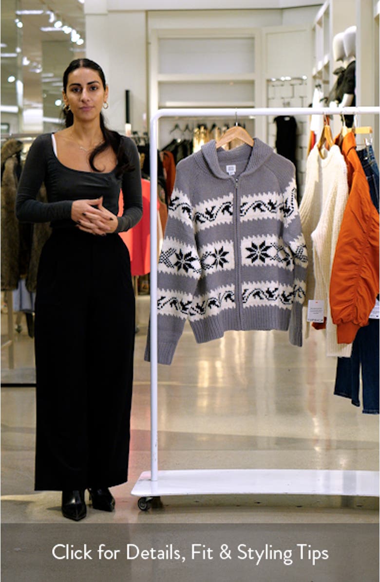 Nordic Zip Cardigan, sales video thumbnail