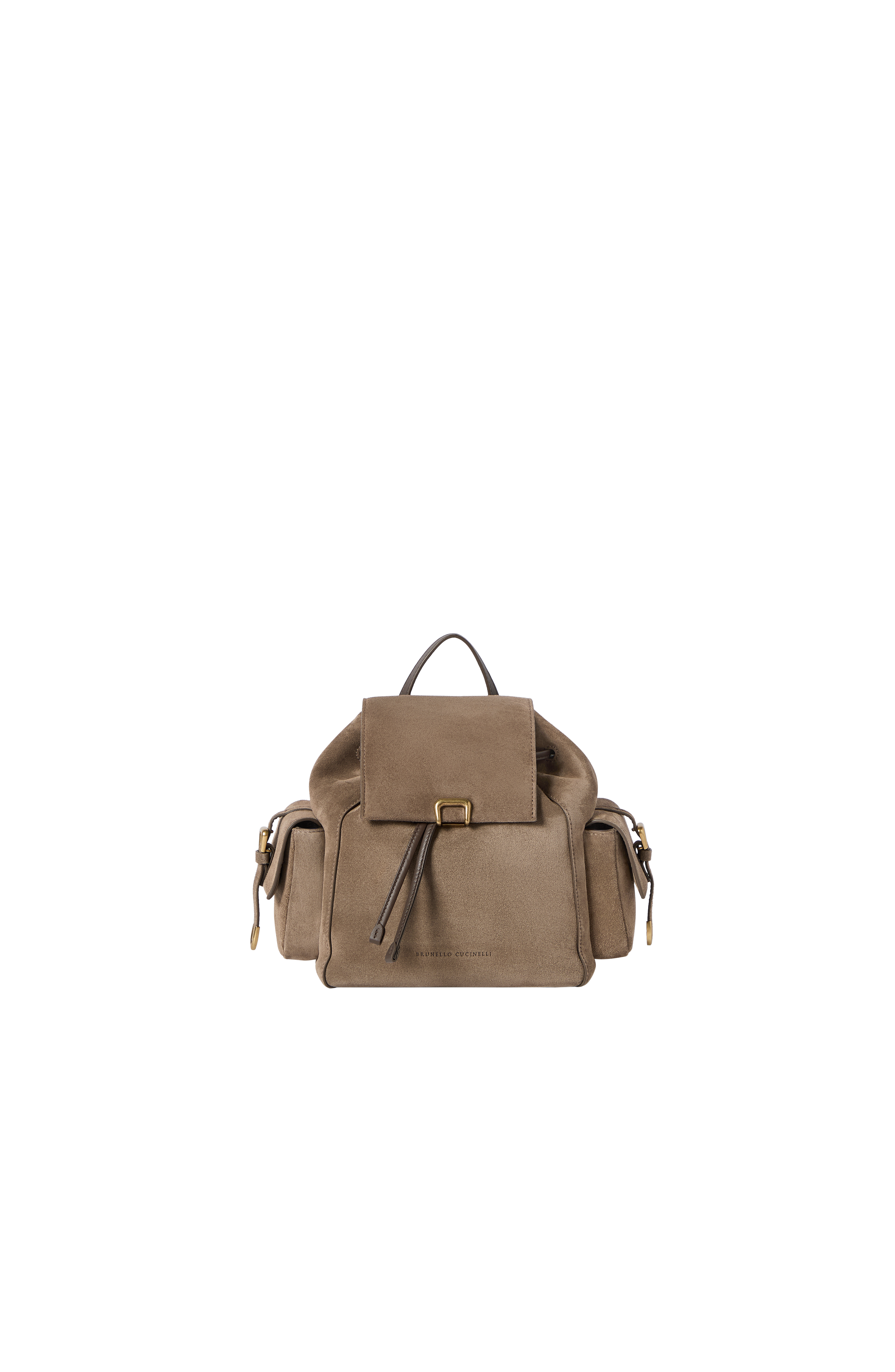 Suede sartorial backpack, Alternate, color, Bark