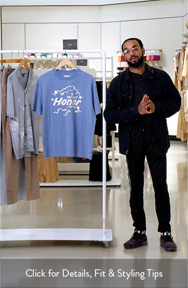 In the Clouds Cotton Graphic T-Shirt, sales video thumbnail