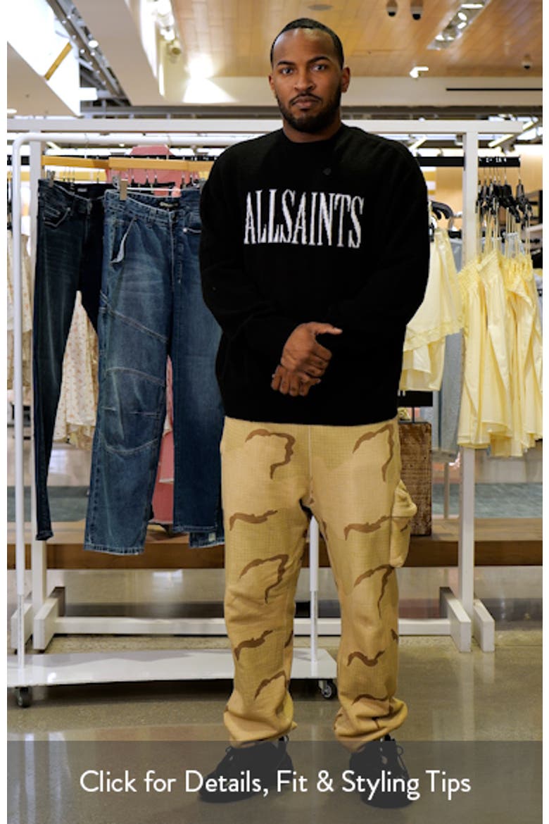 Stamp Logo Intarsia Crewneck Sweater video