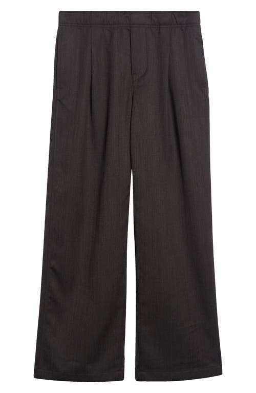 Our Legacy Leisure Pleated Virgin Wool Trousers In Gray