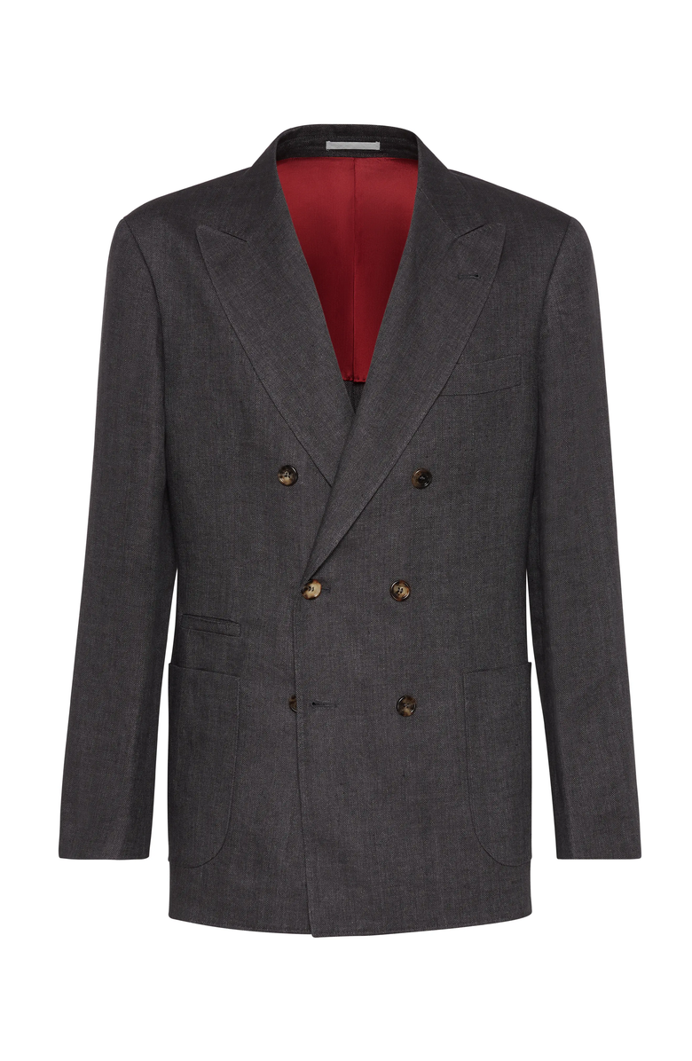 Brunello Cucinelli One-and-a-half breasted blazer, Main, color,
