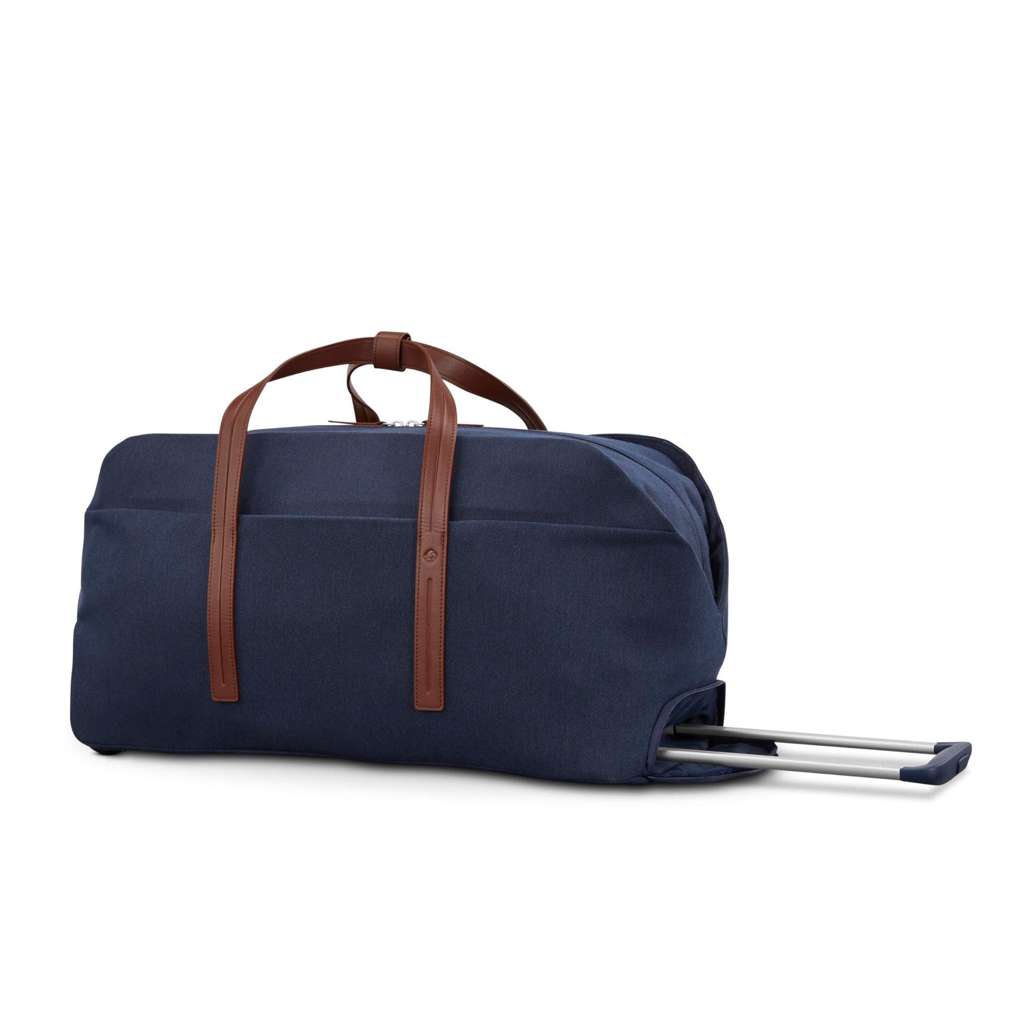 Virtuosa Travel Duffel with Two Wheels, Main, color, Navy