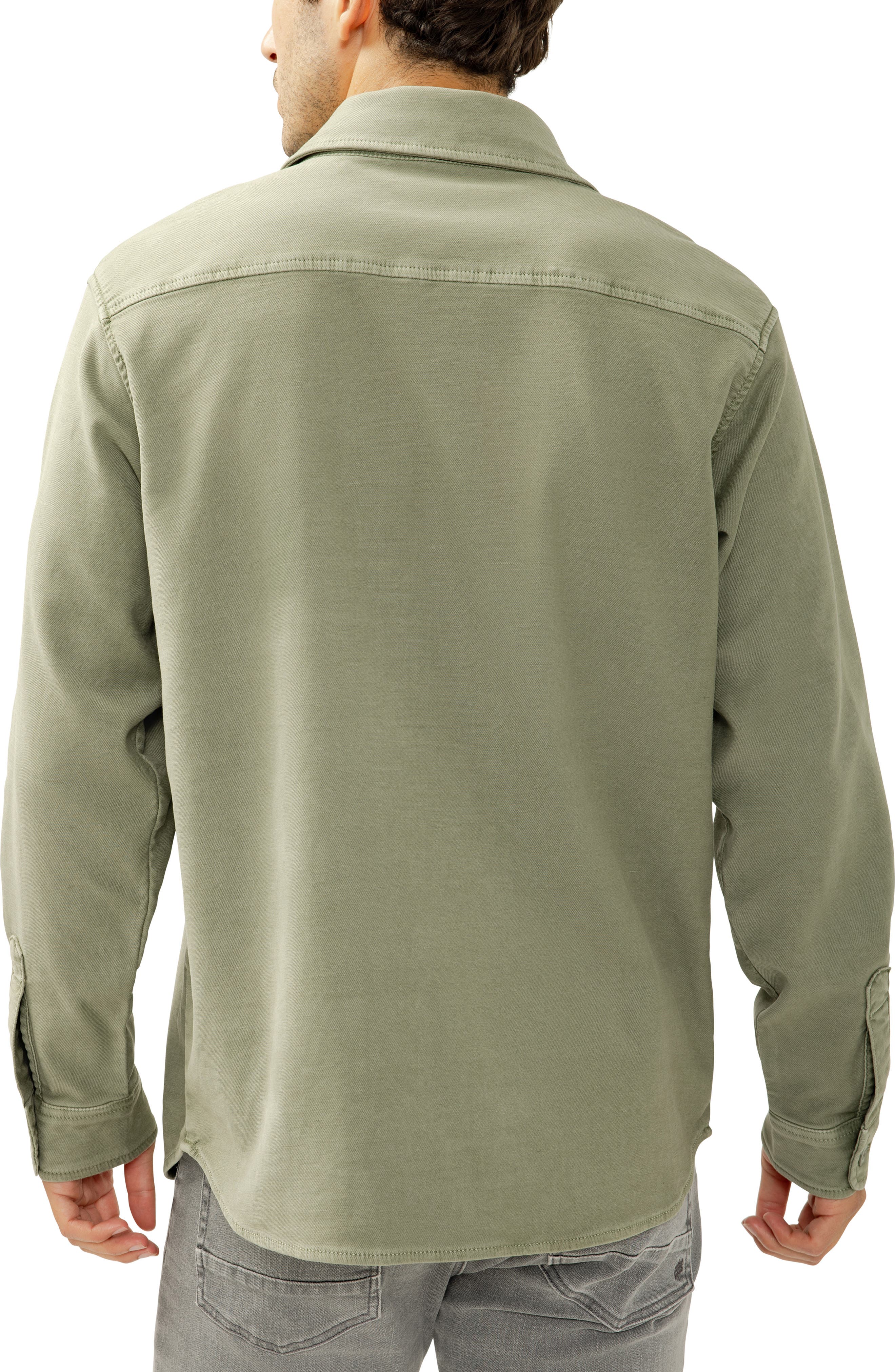 Field Cotton Blend Button-Up Shirt Jacket - image 4