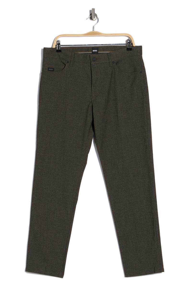 BOSS Re Maine Straight Leg Jeans, Main, color, Light Beige