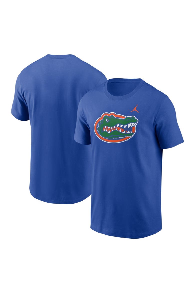 Men's Jordan Brand Royal Florida Gators Primetime Evergreen Logo T-Shirt, Main, color, Royal