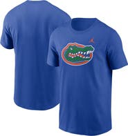 Jordan Brand Men's Jordan Brand Royal Florida Gators Primetime Evergreen Logo T-Shirt