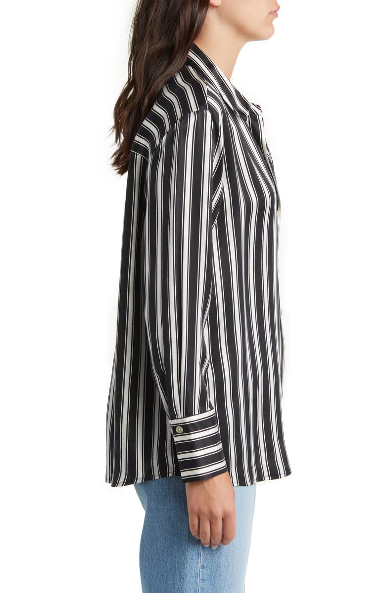 Rails Ledger Stripe Silk Shirt, Alternate, color,
