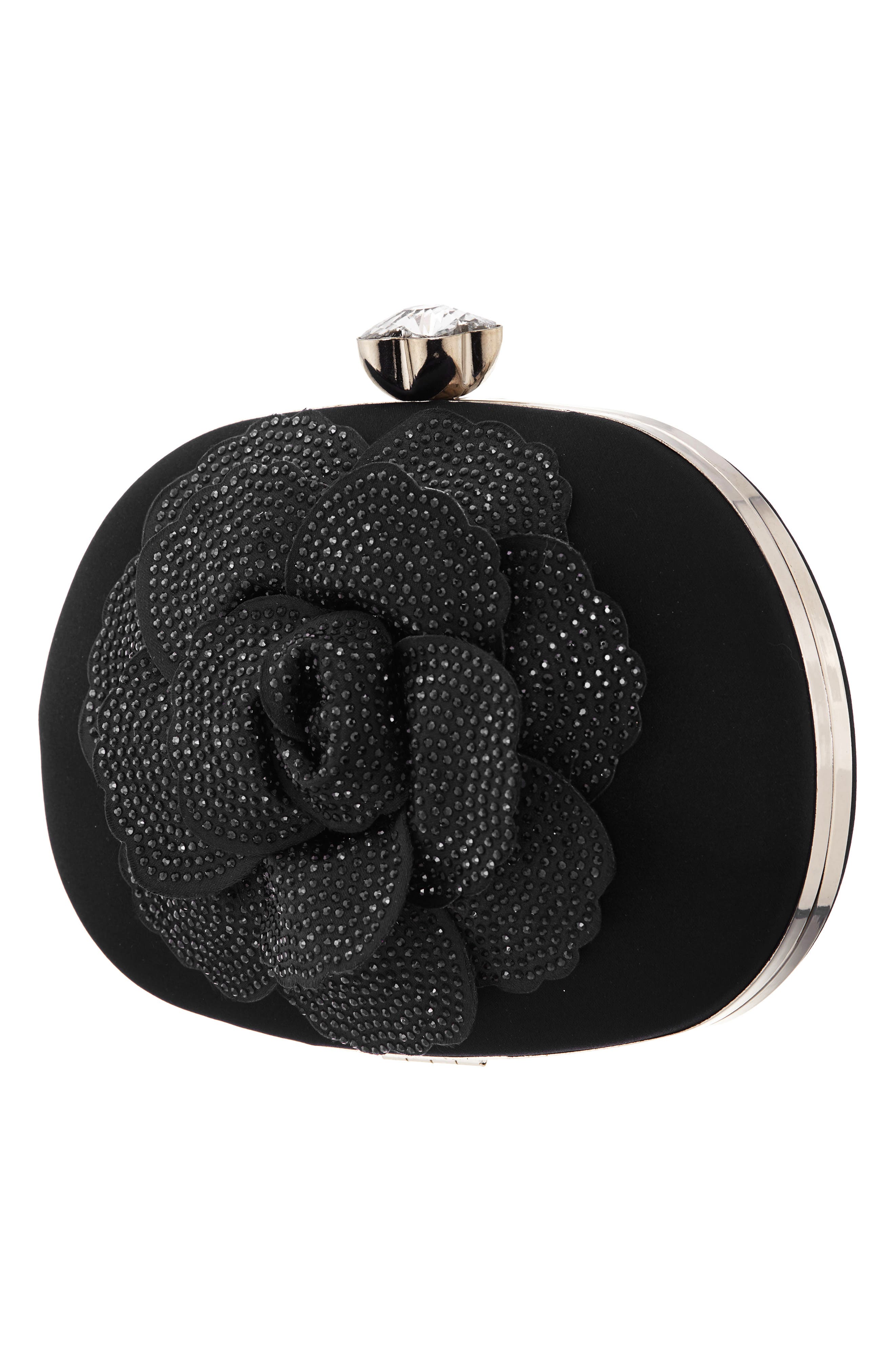 Nina Flores Frame Clutch, Alternate, color, 