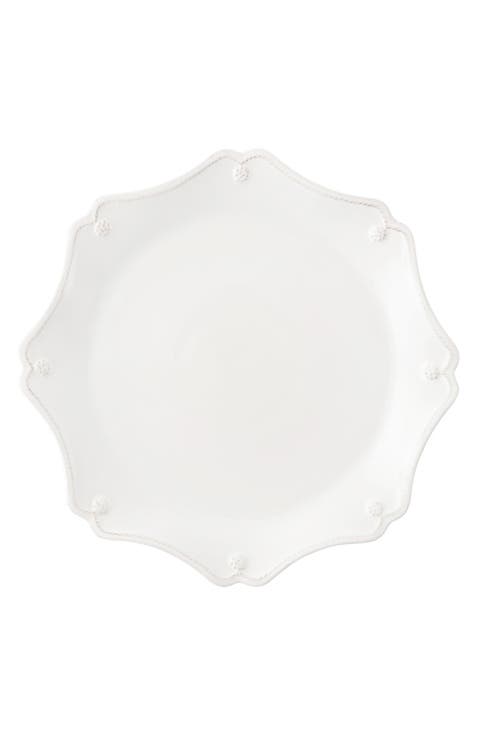 
Berry and Thread
 Scallop Charger Plate