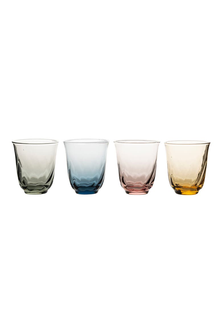 Vienne Set of 4 Small Tumblers, Main, color, MULTI