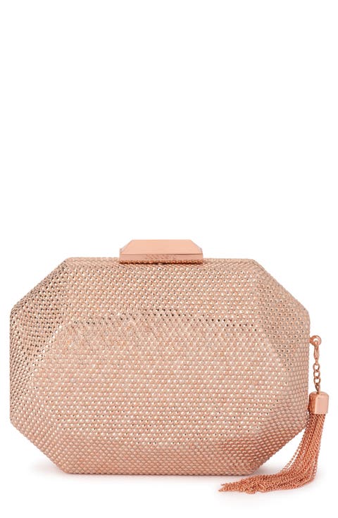 Hotfix Tassel Structured Clutch (Nordstrom Exclusive)
