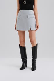 Malina Sandra Tailored Mini Skirt